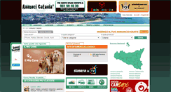 Desktop Screenshot of annuncicatania.it